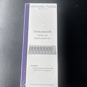 Michael Todd Beauty SONICSMOOTH 8 Safety Tips Replacement Kit Microderm NEW